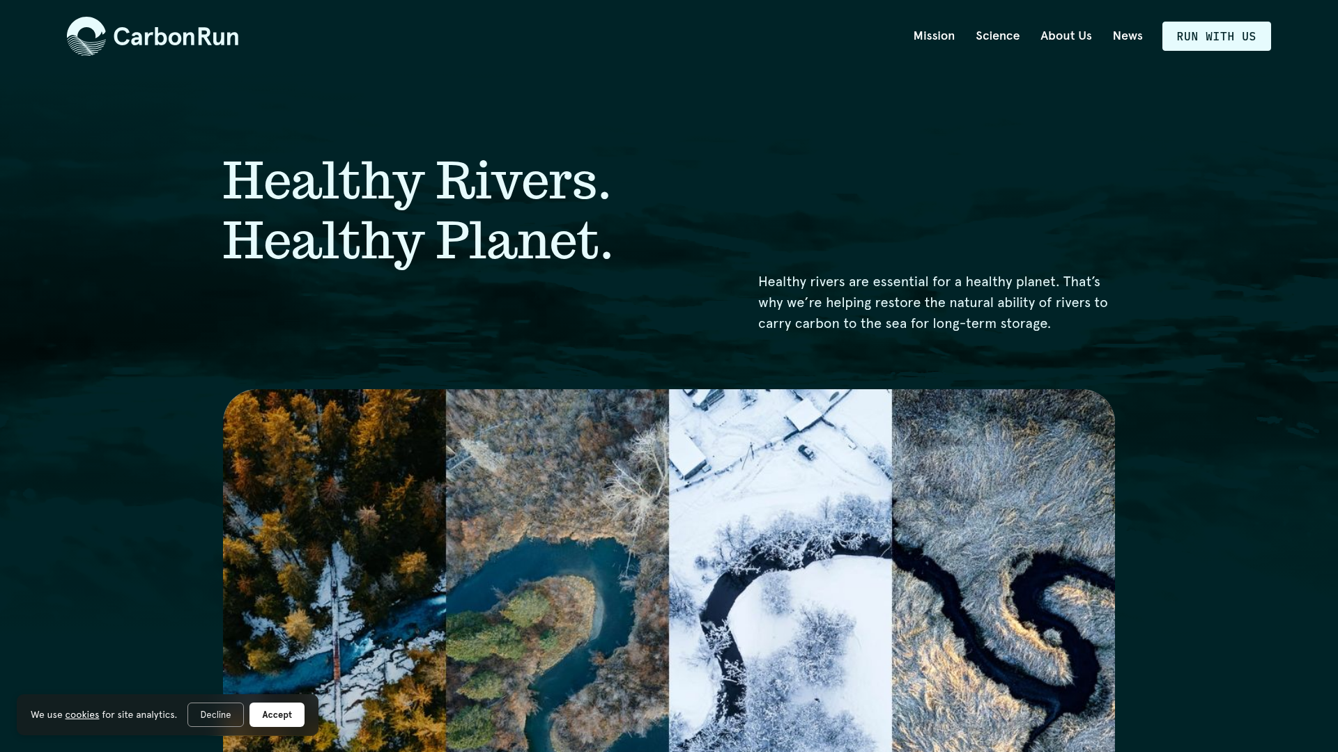 CarbonRun website
